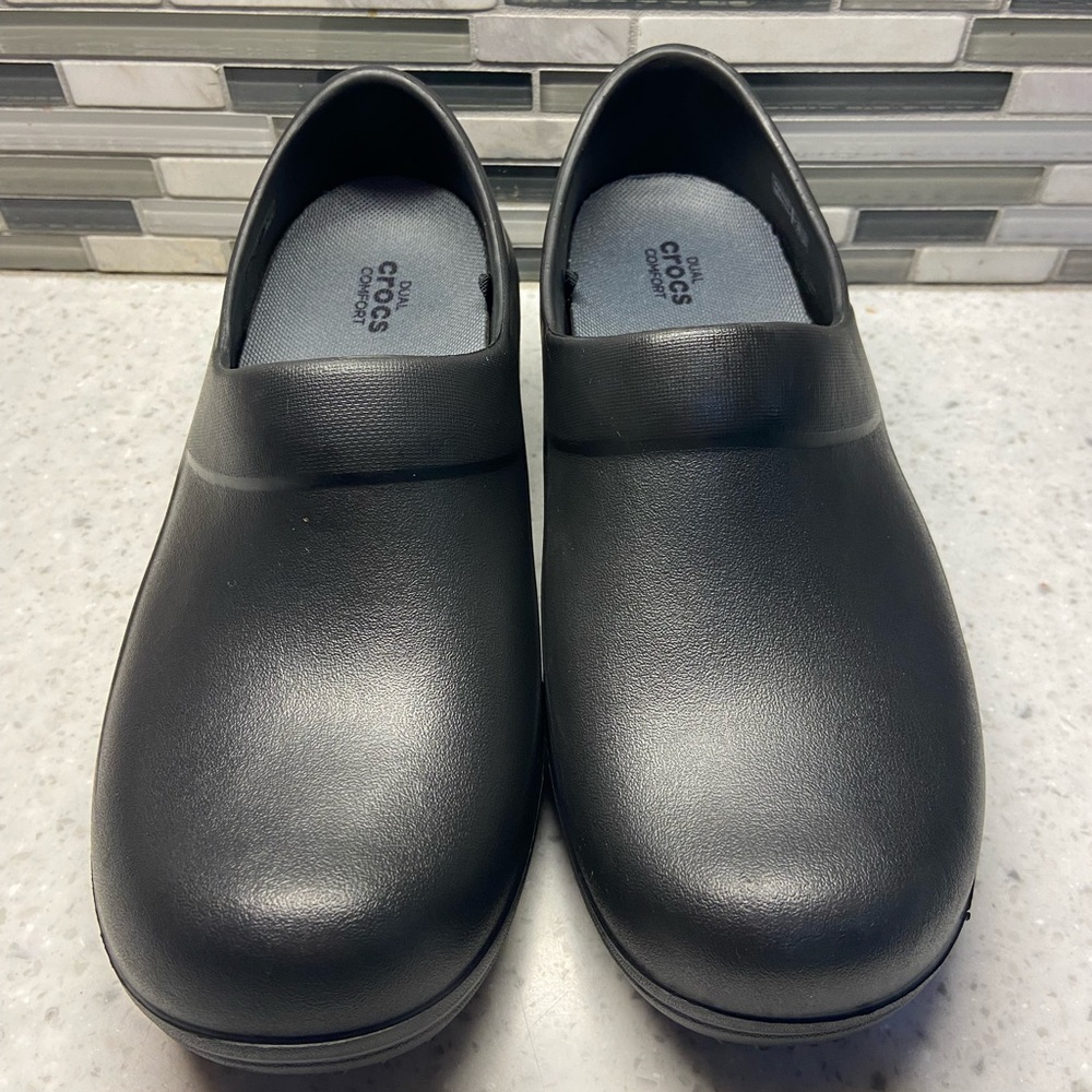 Crocs Black Neria Pro II Work Clog